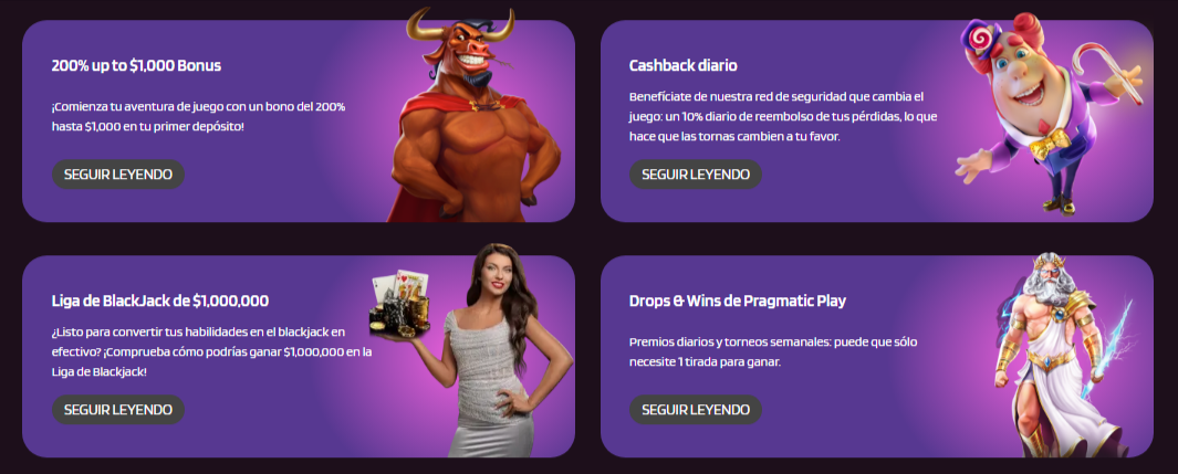 Ofertas promocionales del casino y casa de apuestas HappySlots